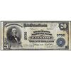 Image 1 : 1902 $20 Merchants National Bank of Clinton, IA CH# 3736 National Currency Note