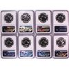 Image 2 : 1956-1963 Proof Franklin Half Dollar Coins NGC PF68