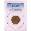 Image 1 : 1864 Small Motto Two Cent Piece Coin PCGS VG10