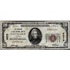 Image 1 : 1929 $20 Southern Illinois NB of East. St. Louis, IL CH# 5070 National Currency Note