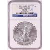 Image 1 : 2012 $1 American Silver Eagle Coin NGC MS70 Early Releases