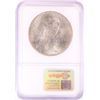 Image 2 : 1923 $1 Peace Silver Dollar Coin NGC MS65