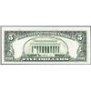 Image 2 : 1981 $5 Federal Reserve Partial Offset ERROR Note