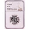 Image 1 : 1954 Proof Washington Quarter Coin NGC PF69