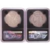 Image 2 : Lot of 1921 & 1921-D $1 Morgan Silver Dollar Coins NGC Genuine