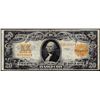 Image 1 : 1922 $20 Gold Certificate Note