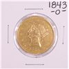 Image 1 : 1843-O $10 Liberty Head Eagle Gold Coin