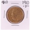 Image 1 : 1910-D $10 Indian Head Eagle Gold Coin