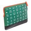 Image 4 : MCM Green Multicolor Visetos Nylon Resnick IPad Case