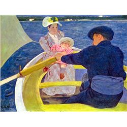 Mary Cassatt - The Boat Travel