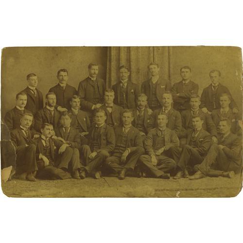 1891 James Naismith First Basketball Team Photo