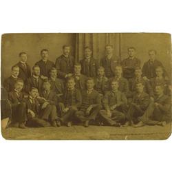 1891 James Naismith First Basketball Team Photo 