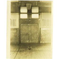 James Naismith Photo of First Basketball Court 