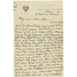 James Naismith Handwritten Signed Letter PSA/DNA 