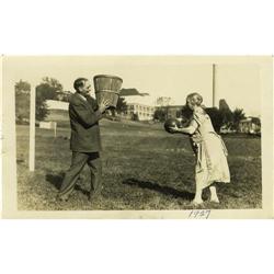 1927 James Naismith & Wife Photograph 