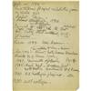 Image 2 : James Naismith Manuscript Pages PSA/DNA 
