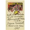 Image 1 : James Naismith Signed "Basketball" Card PSA/DNA 