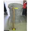 Image 1 : GALVANIZED GARBAGE CAN WITH DOG, AXE