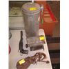 Image 1 : CREAM CAN, PULLEY, BIRDHOUSE ETC.