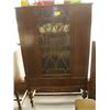 Image 1 : GLASS DOORED CHINA CABINET WITH SINGLE DRAWER