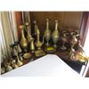 Image 1 : A LOT OF BRASS PIECES, VASES, FIGURINES ETC.