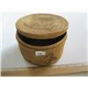 Image 1 : NATIVE BASKET WITH LID (TIGHT WOVEN)