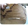 Image 2 : LARGE NATIVE BASKET (SOME DAMAGE) - LARGE WEAVE