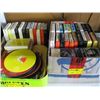 Image 1 : BOX WITH MISC RECORDS, 8 TRACKS & CASSETTES