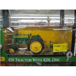 420 TRACTOR WITH KBL DISC