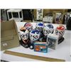 Image 1 : 6 GOALIE MASKS, ASSORTED HOCKEY CARDS