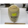 Image 1 : CROCKERY WINE BARREL DISPENSER
