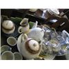 Image 1 : A LOT OF ASSORTED DISHWARE, TEAPOTS, CUPS & SAUCERS, LARGE PLATTER ETC.