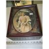 Image 1 : LARGE LIDDED BOX WITH GIRL ON FRONT