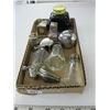 Image 1 : BOX OF MISC SALT & PEPPERS, INKWELL ETC.