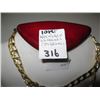 Image 2 : 10K NECKLACE 26" (39 GR) WITH PENDANT
