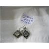 Image 2 : 2 RINGS (SIZE 7 + 7 1/2), SET OF STERLING HAWKEYE EARRINGS