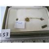 Image 1 : 10K GOLD NECKLACE WITH PENDANT (ALASKAN BLACK DIAMOND)