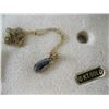 Image 2 : 10K GOLD NECKLACE WITH PENDANT (ALASKAN BLACK DIAMOND)