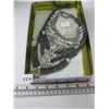 Image 1 : VERY LARGE ORNATE NECKLACE
