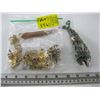 Image 1 : BAG OF COSTUME JEWELRY, UNIQUE BOTTLE OPENER