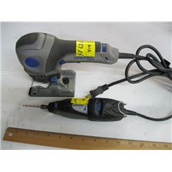 1 DREMEL 300, 1 DREMEL TRIO TOOLS