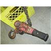 Image 1 : 1 1/2 TON RATCHET CHAIN HOIST