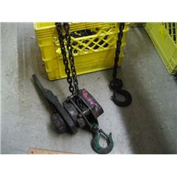 RATCHET CHAIN HOIST