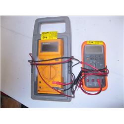 2 -FLUKE MULTI METERS