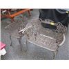 Image 1 : METAL BENCH & CHAIR