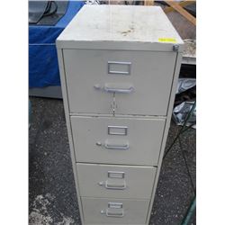 4 DRAWER FILING CABINET