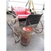 Image 1 : ANTIQUE SLEIGH WITH HORSE ATTACHMENT