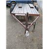 Image 2 : SMALL FLAT DECK TRAILER WITH RAMPS (10 FOOT DECK - 2" BALL) - NO PAPERS