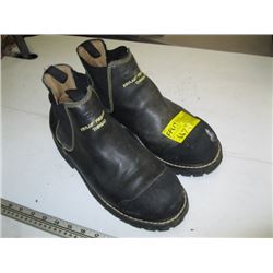 PR OF DAKOTA SLIP ON KEYLAR FIREPROOF THREAD STEEL TOE WORK BOOTS