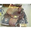 Image 1 : WESTERN SADDLE WITH BLANKET